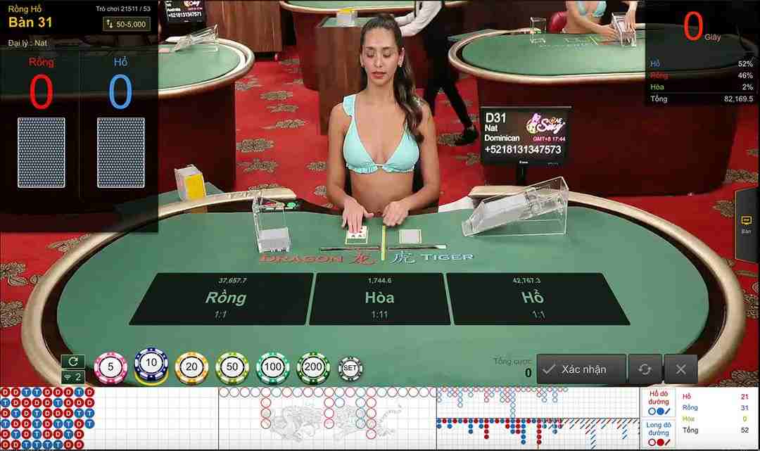 Sảnh bài casino là trò chơi thế mạnh do AE Casino cung cấp 